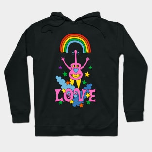 Love guitar Hoodie